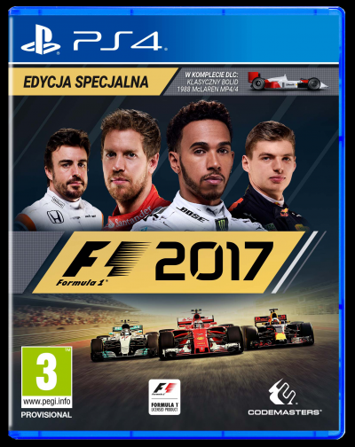 F1 2017 (PS4) - okladka