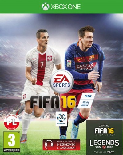 FIFA 16 (Xbox One) - okladka