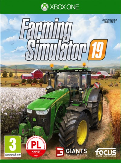 Farming Simulator 19 (Xbox One) - okladka