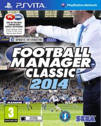 Football Manager Classic 2014 (PS Vita) - okladka