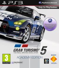 Gran Turismo 5: Academy Edition (PS3) - okladka