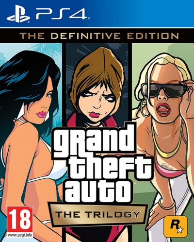 Grand Theft Auto: The Trilogy - The Definitive Edition (PS4) - okladka
