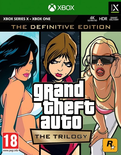 Grand Theft Auto: The Trilogy - The Definitive Edition (Xbox One) - okladka