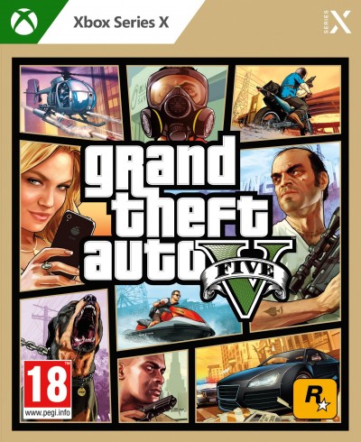 Grand Theft Auto V (Xbox X/S) - okladka