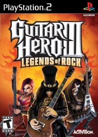 Guitar Hero III: Legends of Rock (PS2) - okladka