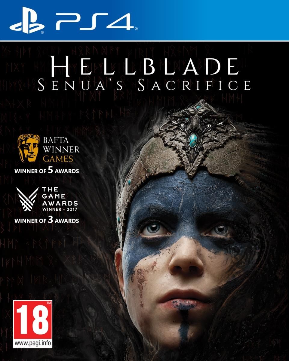 Hellblade: Senua's Sacrifice (PS4) - okladka