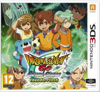 Inazuma Eleven Go: Chrono Stones - Thunderflash (3DS) - okladka