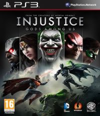 Injustice: Gods Among Us (PS3) - okladka