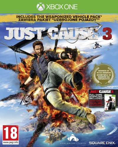 Just Cause 3 (Xbox One) - okladka