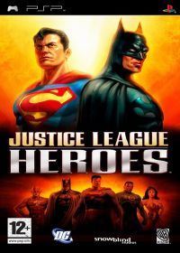 Justice League Heroes (PSP) - okladka