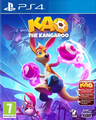 Kangurek Kao (PS4) - okladka