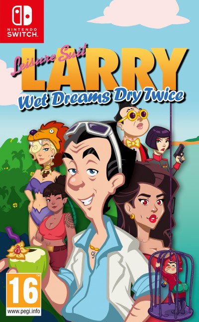 Leisure Suit Larry: Wet Dreams Dry Twice (SWITCH) - okladka