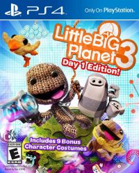 LittleBigPlanet 3 (PS4) - okladka