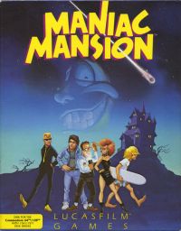 Maniac Mansion (PC) - okladka