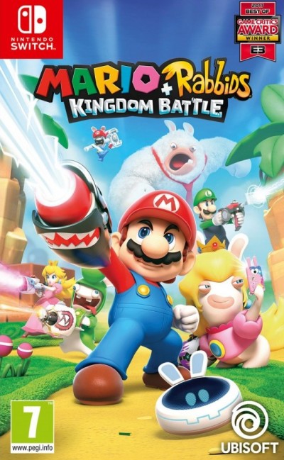 Mario + Rabbids: Kingdom Battle (SWITCH) - okladka