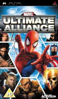 Marvel: Ultimate Alliance (PSP) - okladka