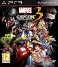 Marvel vs. Capcom 3: Fate of Two Worlds (PS3) - okladka