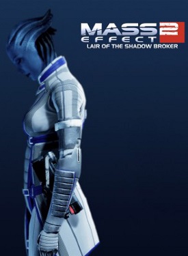 Mass Effect 2: Lair of the Shadow Broker (PS3) - okladka