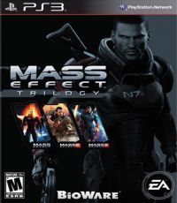 Mass Effect Trilogy (PS3) - okladka