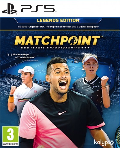 Matchpoint: Tennis Championships (PS5) - okladka