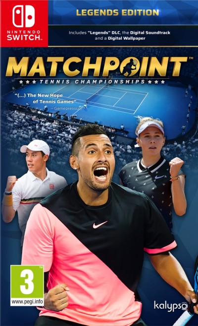 Matchpoint: Tennis Championships (SWITCH) - okladka