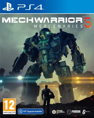 MechWarrior 5: Mercenaries (PS4) - okladka
