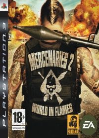 Mercenaries 2: World in Flames (PS3) - okladka