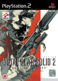 Metal Gear Solid 2: Sons of Liberty (PS2) - okladka
