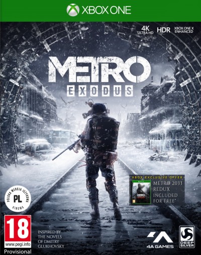 Metro Exodus (Xbox One) - okladka