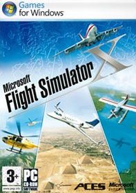 Microsoft Flight Simulator X (PC) - okladka