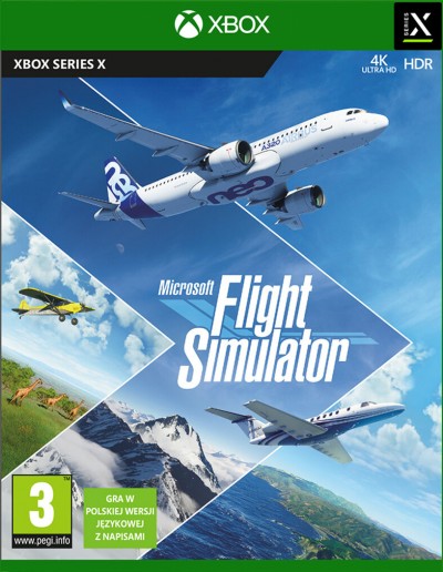 Microsoft Flight Simulator (Xbox X/S) - okladka