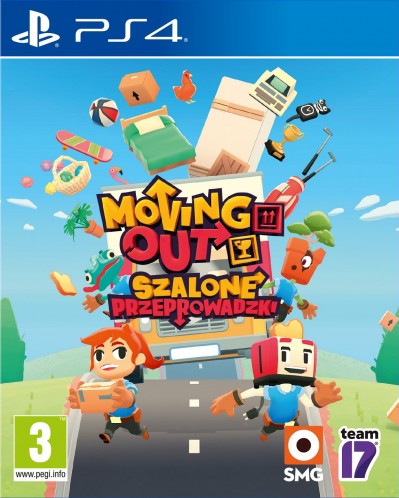Moving Out (PS4) - okladka
