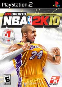 NBA 2K10 (PS2) - okladka