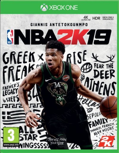 NBA 2K19 (Xbox One) - okladka