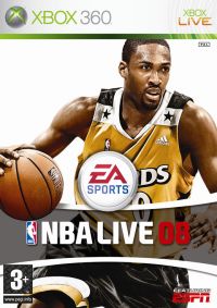 NBA Live 08 (Xbox 360) - okladka