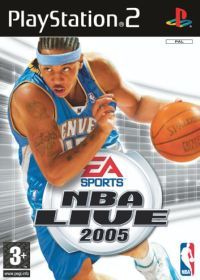 NBA Live 2005 (PS2) - okladka