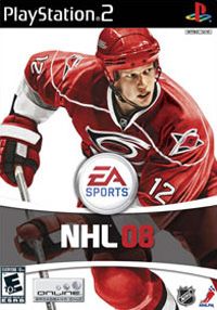 NHL 08 (PS2) - okladka