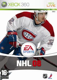 NHL 08 (Xbox 360) - okladka