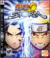 Naruto: Ultimate Ninja Storm (PS3) - okladka
