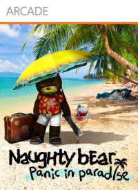 Naughty Bear: Panic in Paradise (Xbox 360) - okladka