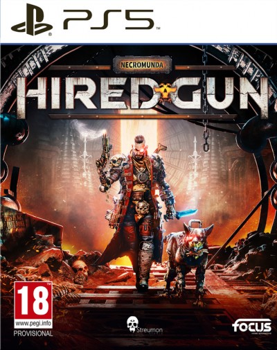 Necromunda: Hired Gun (PS5) - okladka