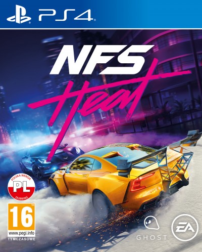 Need for Speed: Heat (PS4) - okladka