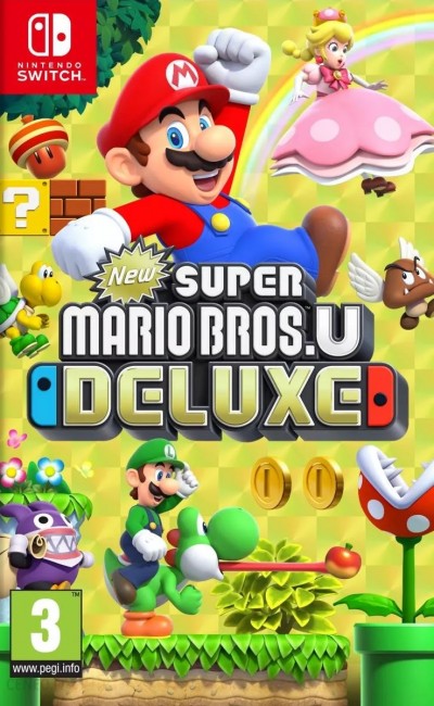 New Super Mario Bros. U Deluxe (SWITCH) - okladka
