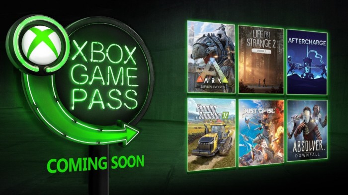 Xbox Game Pass stycze 2019 - Just Cause 3 i Life is Strange 2