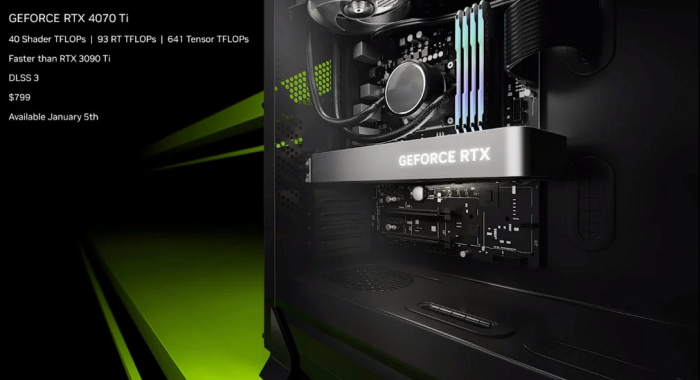 NVIDIA prezentuje GeForce RTX 4070 Ti - premiera już za dwa dni!