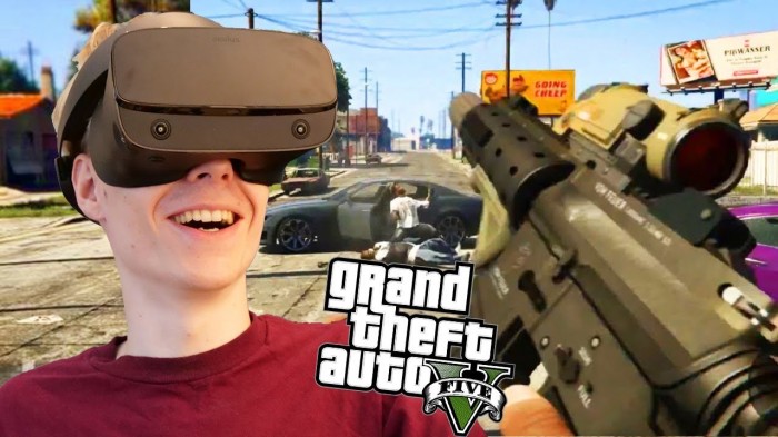 Grand Theft Auto V - modyfikacja pozwala zobaczy ca gr i scenki przerywnikowe w VR