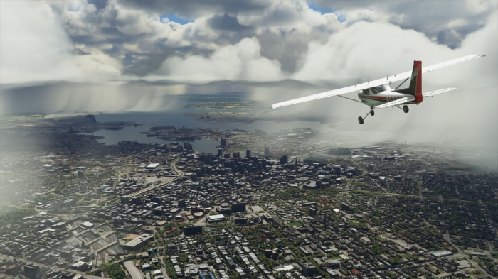 Nowa aktualizacja Microsoft Flight Simulator wprowadza generowany w czasie rzeczywistym nieg