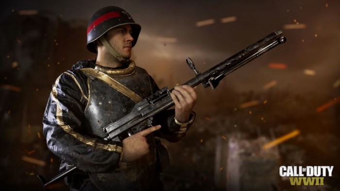 Call of Duty: WWII - twrcy nie zapomnieli o malowaniu broni