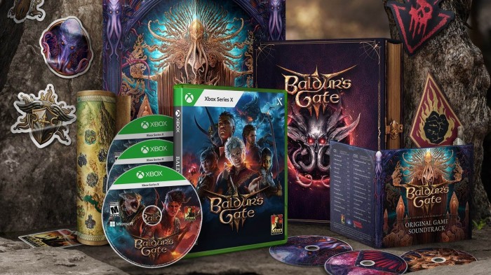 Baldur's Gate III na Xboksie Series X zajmie jednak 4 płyty