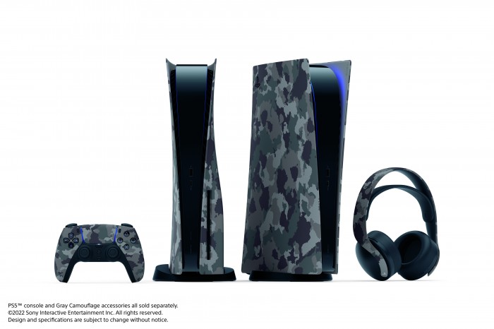 Kolekcja Szary Kamuflaż dołączy do rodziny akcesoriów PlayStation już tej jesieni